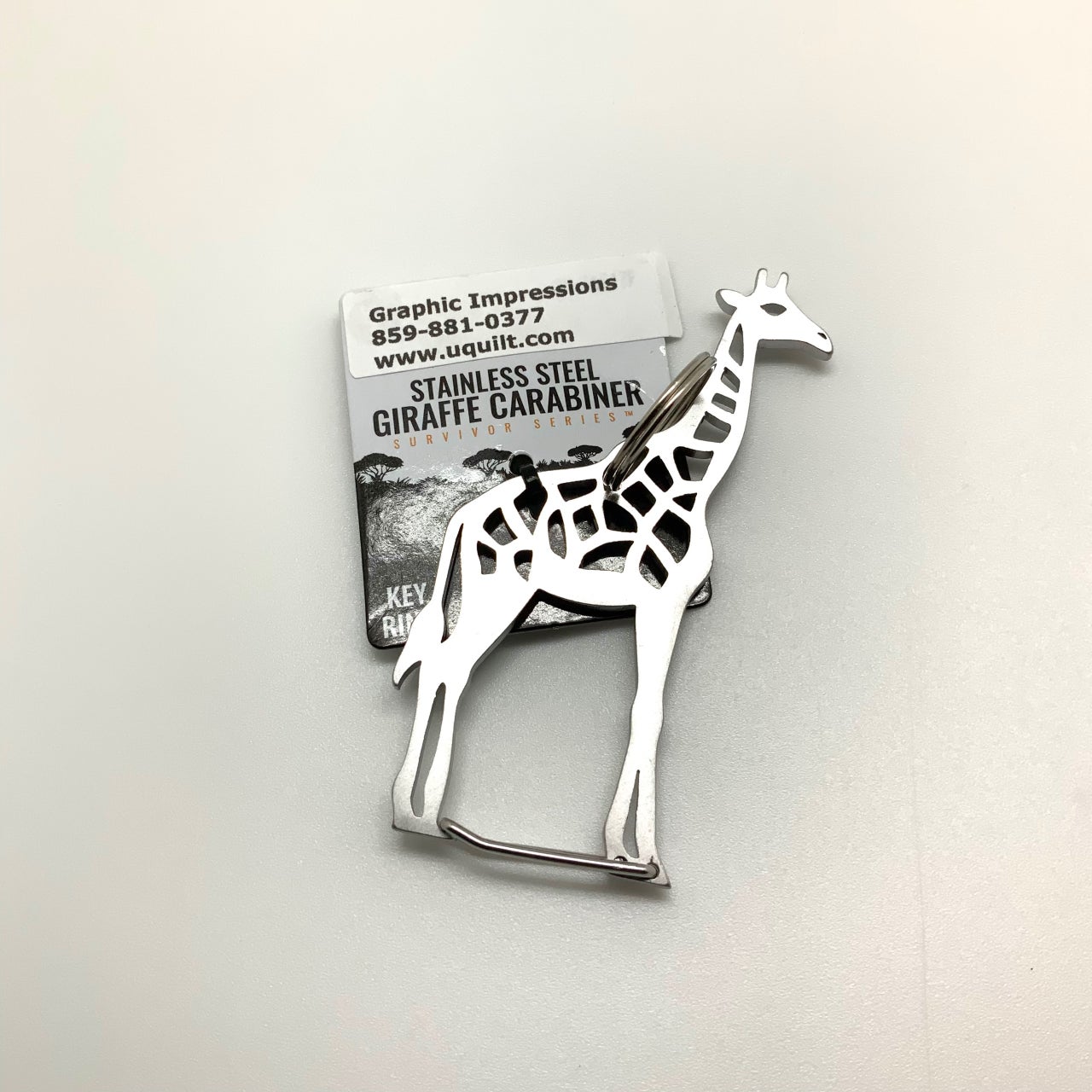 008-Giraffe carabiner