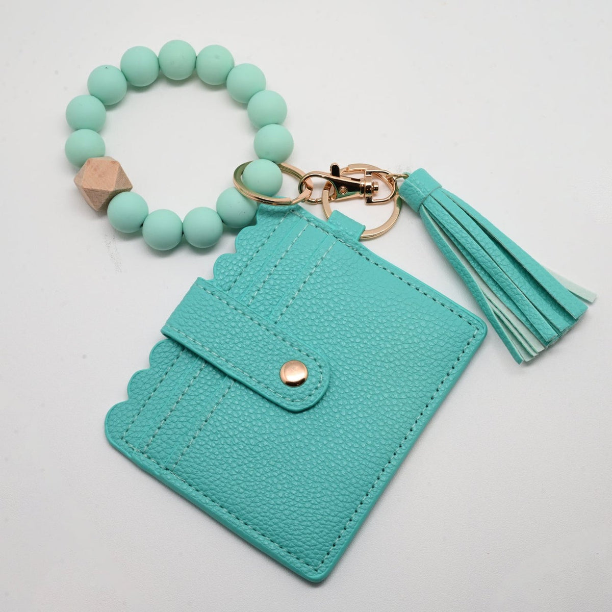 011-Wristlet Mint Green