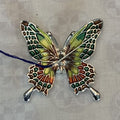 009-2 Butterfly Needle Nanny Jewel tone