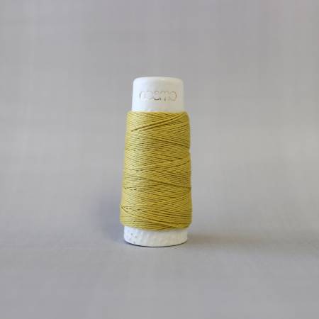 Cosmo Hidamari Sashiko Solid Thread 30 Meters Olive