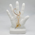 Memory Wire Bangle Bracelet Gold