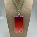 009- Cell Phone Lanyard Peridot